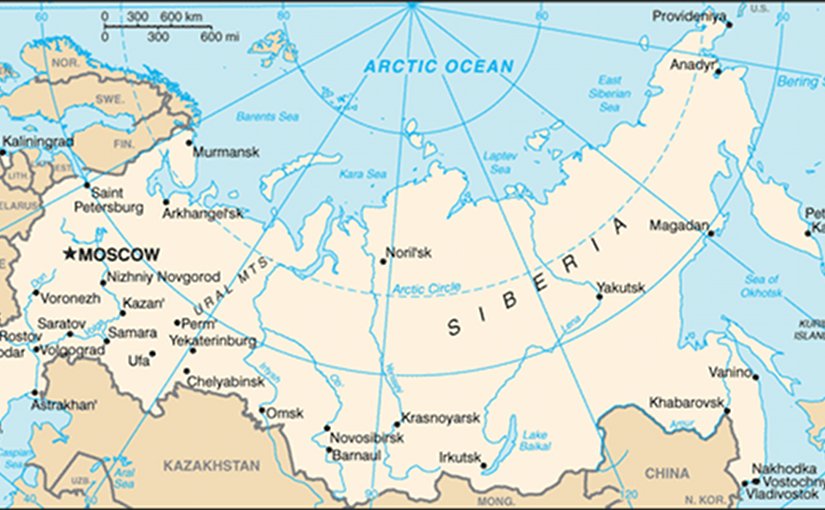Russia. Source: CIA World Factbook.