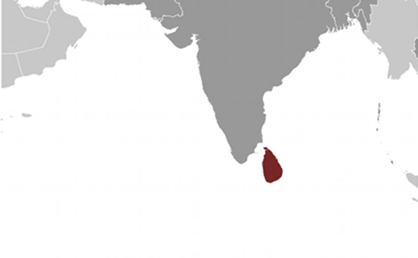 Location of Sri Lanka. Source: CIA World Factbook.