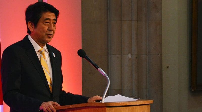 Japan's Shinzo Abe. Photo Credit: Chatham House, Wikimedia Commons.