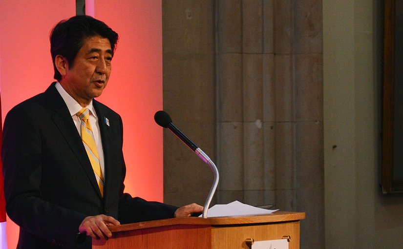 Japan's Shinzo Abe. Photo Credit: Chatham House, Wikimedia Commons.