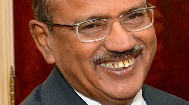 India's Ajit Doval. Photo by U.S. Department of State, Wikipedia Commons.