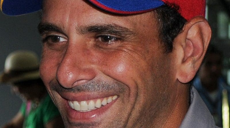 Venezuela's Henrique Capriles Radonski. Credit: Wikipedia Commons.