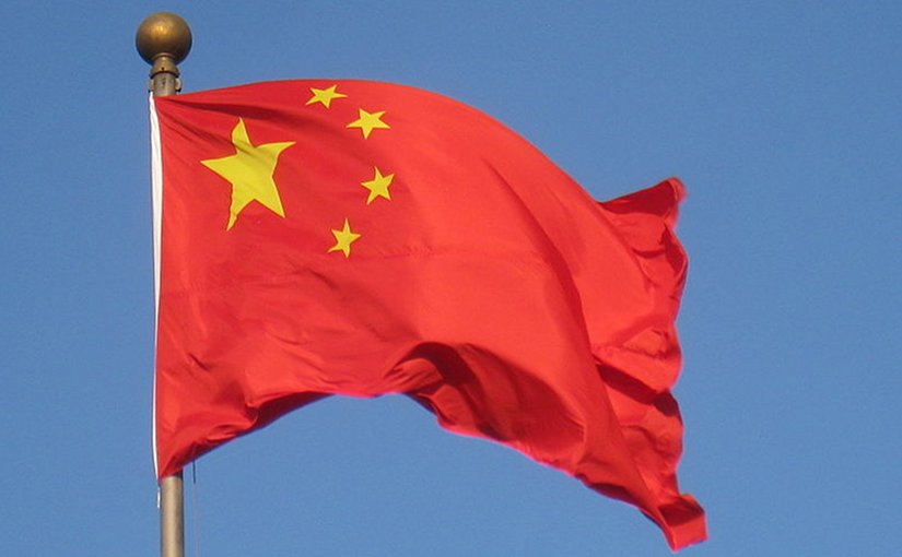 China's flag. Source: Wikipedia Commons.