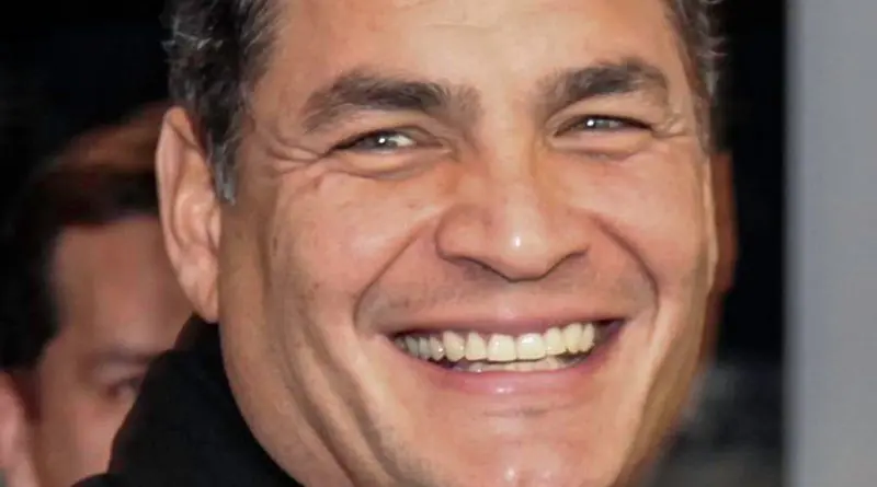 Ecuador's Rafael Correa. Photo by Cancillería Ecuador, Wikipedia Commons.