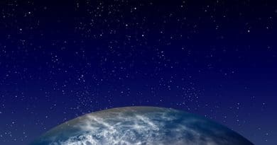 Earth and stars