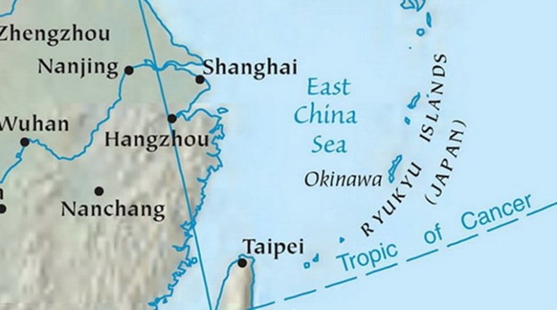 East China Sea. Source: CIA World Factbook.