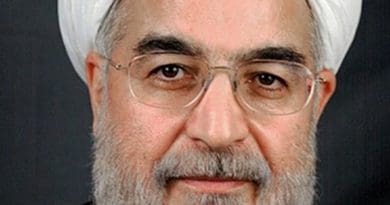 Iran's Hassan Rohani. Photo by BotMultichillT, Wikipedia Commons.