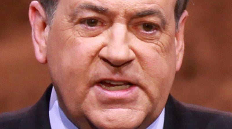Mike Huckabee. Photo by Gage Skidmore, Wikipedia Commons.