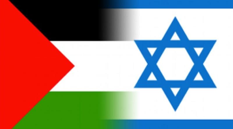 Israel and Palestine flags