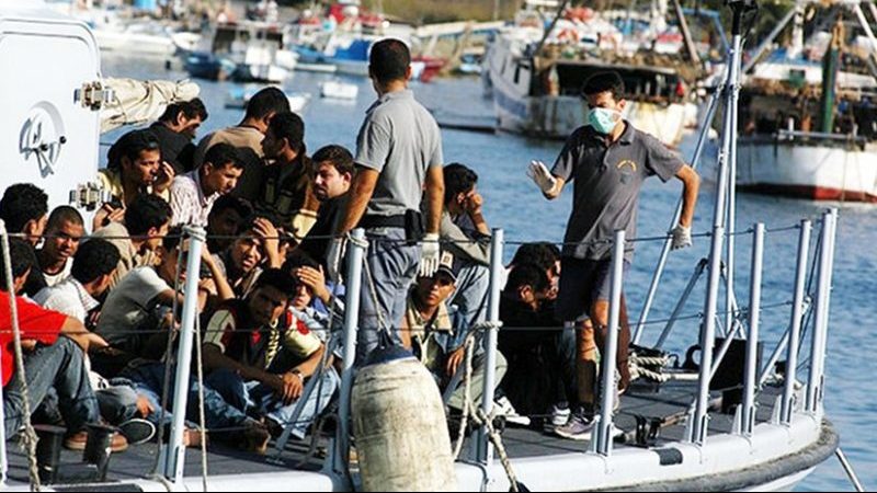 File photo of migrants arriving on the Island of Lampedusa, Italy. Photo by Sara Prestianni / noborder network, Wikipedia Commons.