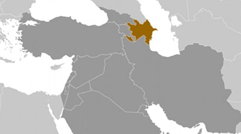 Location of Azerbaijan. Source: CIA World Factbook.