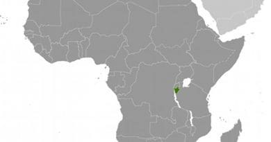 Location of Burundi. Source: CIA World Factbook.