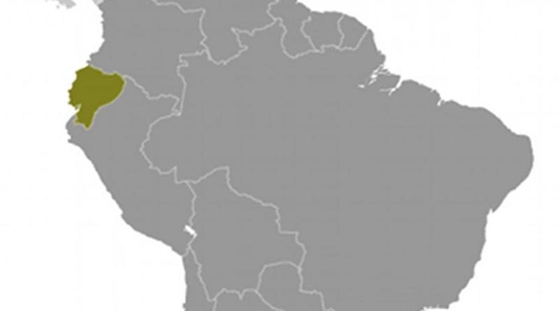 Location of Ecuador. Source: CIA World Factbook.