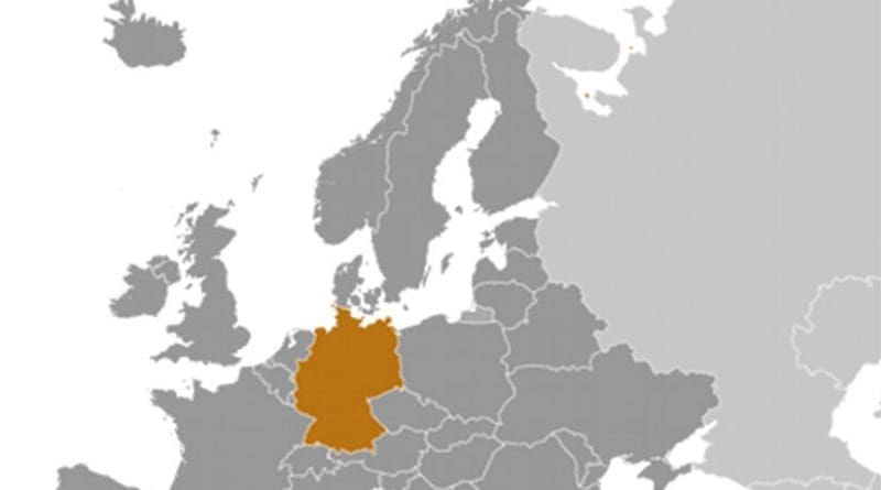 Location of Germany. Source: CIA World Factbook.