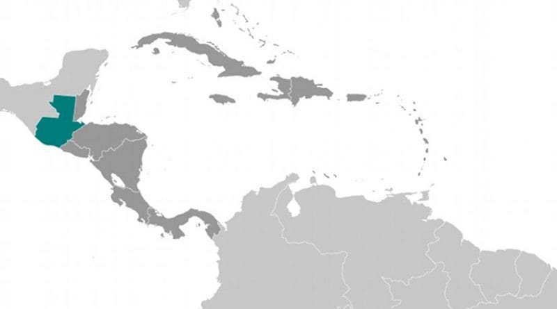 Location of Guatemala. Source: CIA World Factbook.