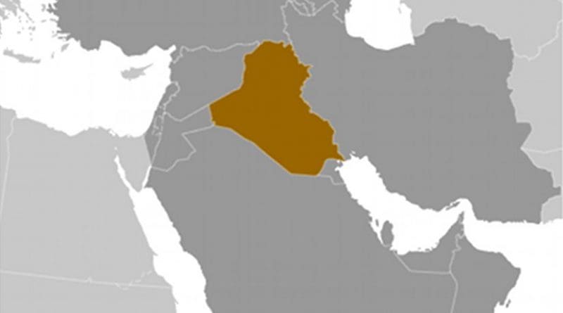 Location of Iraq. Source: CIA World Factbook.
