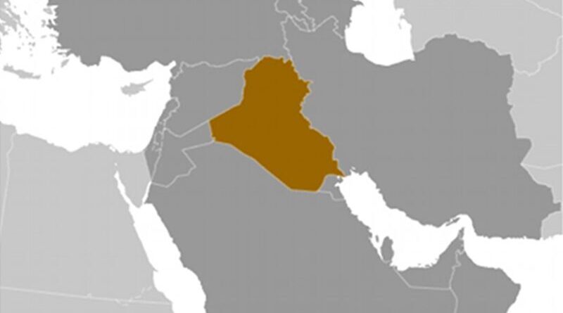 Location of Iraq. Source: CIA World Factbook.