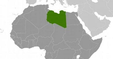 Location of Libya. Source: CIA World Factbook.