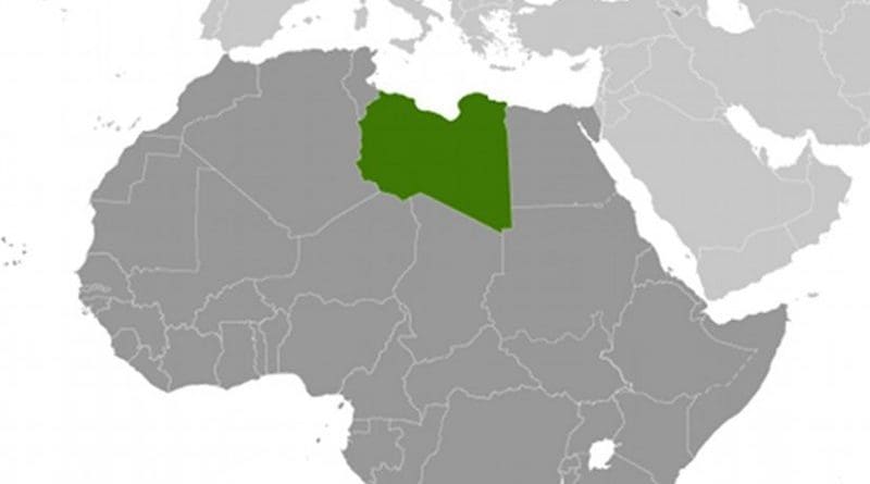 Location of Libya. Source: CIA World Factbook.