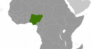 Location of Nigeria. Source: CIA World Factbook.