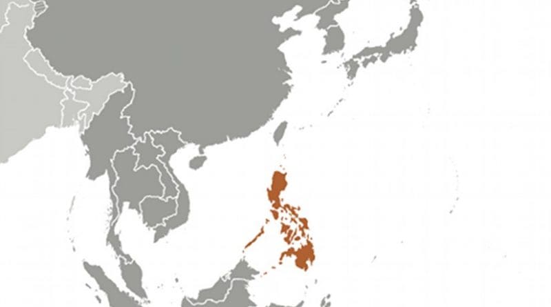 Location of Philippines. Source: CIA World Factbook.