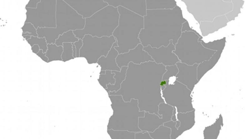 Location of Rwanda. Source: CIA World Factbook.