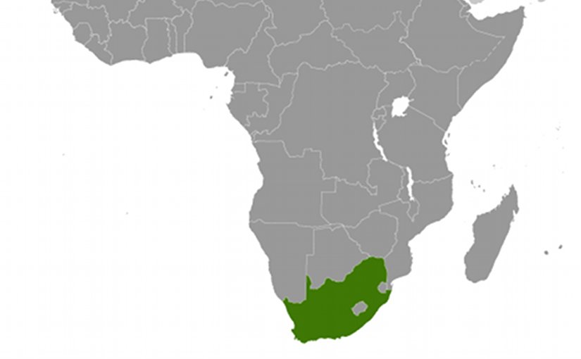 Location of South Africa. Source: CIA World Factbook.