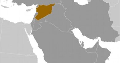 Location of Syria. Source: CIA World Factbook.