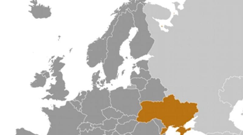 Location of Ukraine. Source: CIA World Factbook.