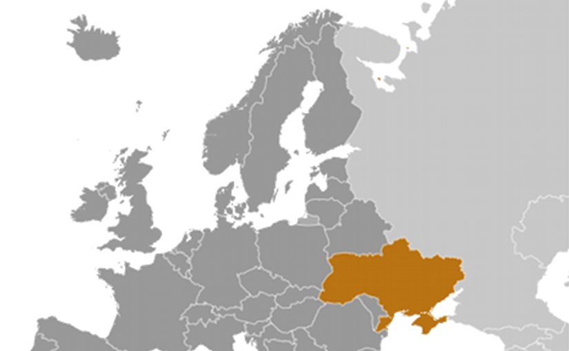 Location of Ukraine. Source: CIA World Factbook.