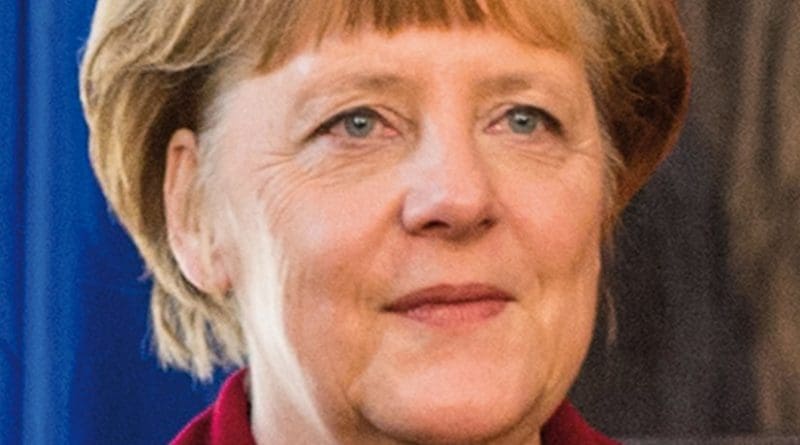 Germany's Angela Merkel. Photo by Marc Müller, Wikipedia Commons.