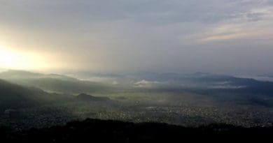 Nepal landscape.
