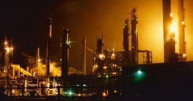 Oil refinery