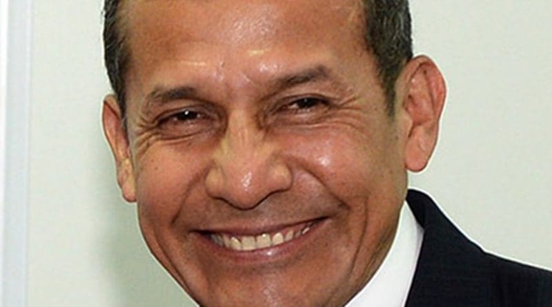 Peru's Ollanta Humala. Photo Credit: Gobierno de Chile, Wikipedia Commons.