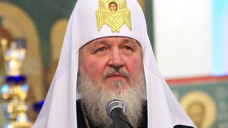 Patriarch Kirill I of Moscow. Photo by Serge Serebro, Vitebsk Popular News, Wikimedia Commons.