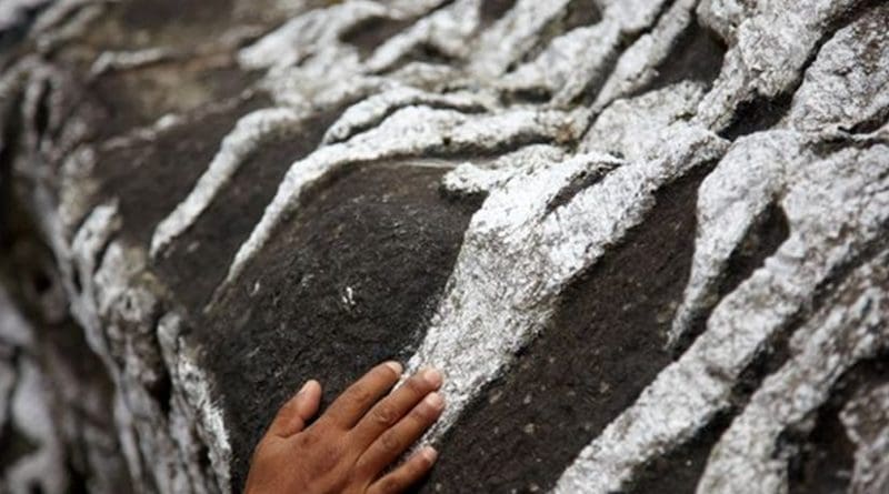 Prayer stone in Nepal