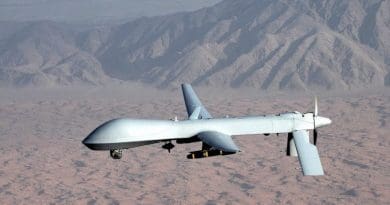 MQ-1 Predator unmanned aircraft. File photo: U.S. Air Force photo/Lt Col Leslie Pratt