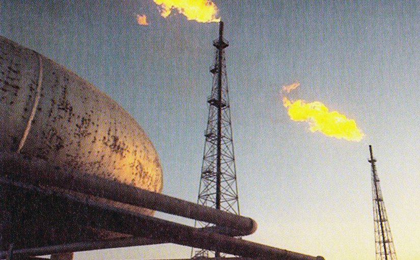 Iran's Abadan Refinery. Photo by Catherine Legrand, Jacques Legrand, Wikipedia Commons.