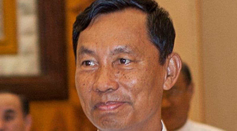 Burma's (Myanmar) Shwe Mann. Photo by Australia's Department of Foreign Affairs and Trade, Wikipedia Commons.