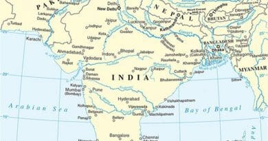 South Asia. Source: United Nations, Wikipedia Commons. map location