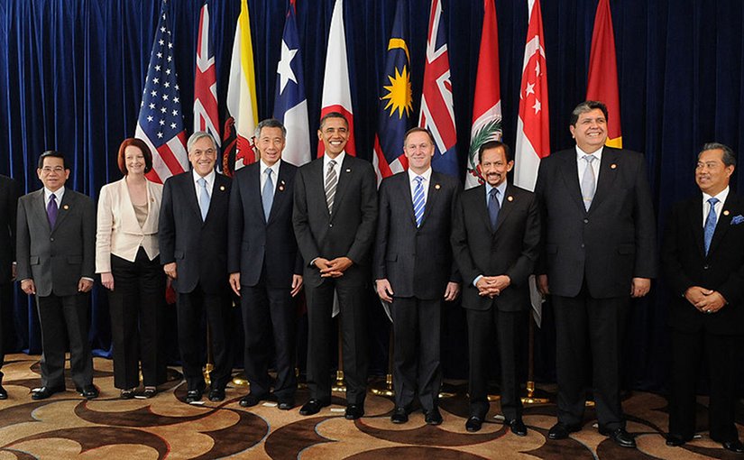 Leaders of TPP member states and prospective member states at a TPP summit in 2010. Photo Credit: Gobierno de Chile.