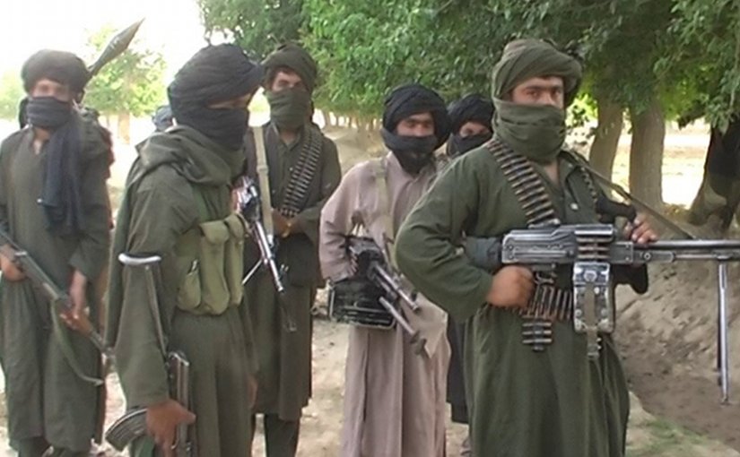 Taliban fighters in Afghanistan. Source: Wikipedia Commons.
