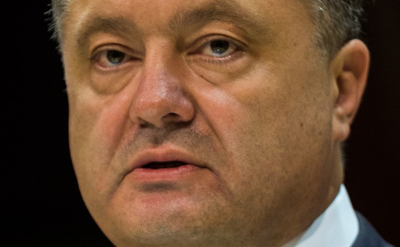 Ukraine's Petro Poroshenko. Photo Claude TRUONG-NGOC, Wikipedia Commons.