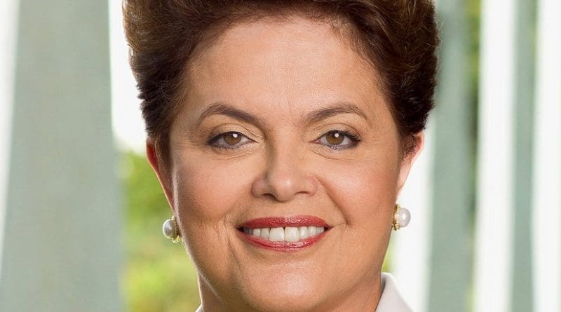 Brazil's Dilma Rousseff. Official State photograph.