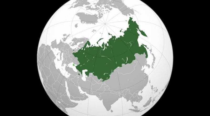 Eurasian Economic Union. Source: Wikipedia Commons.