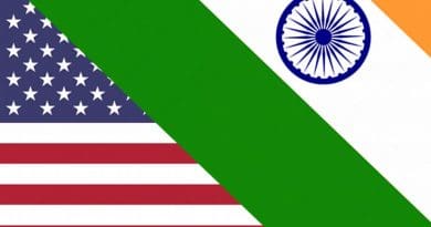 Flags of India and United States