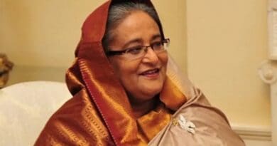 Bangladesh's Sheikh Hasina. Photo Credit: UK Prime Minister's Office, Wikipedia Commons.