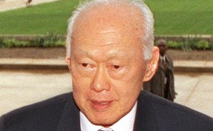 Singapore's Lee Kuan Yew. Photo Credit: USGov-Military, Wikipedia Commons.