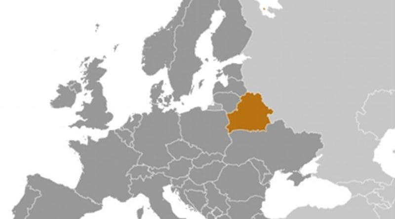 Location of Belarus. Source: CIA World Factbook.