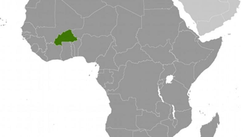 Location of Burkina Faso. Source: CIA World Factbook.